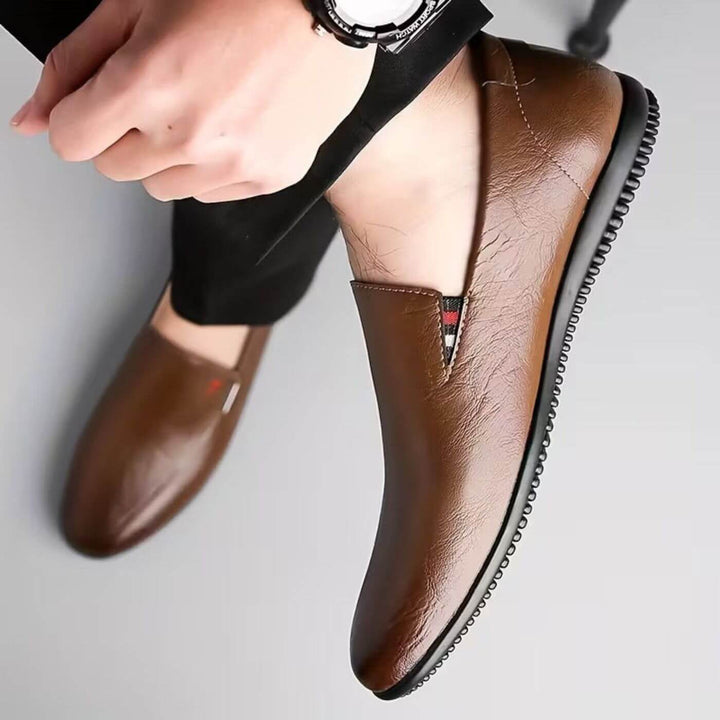 Tom™ - Klassieke Orthopedische Leren Mocassins