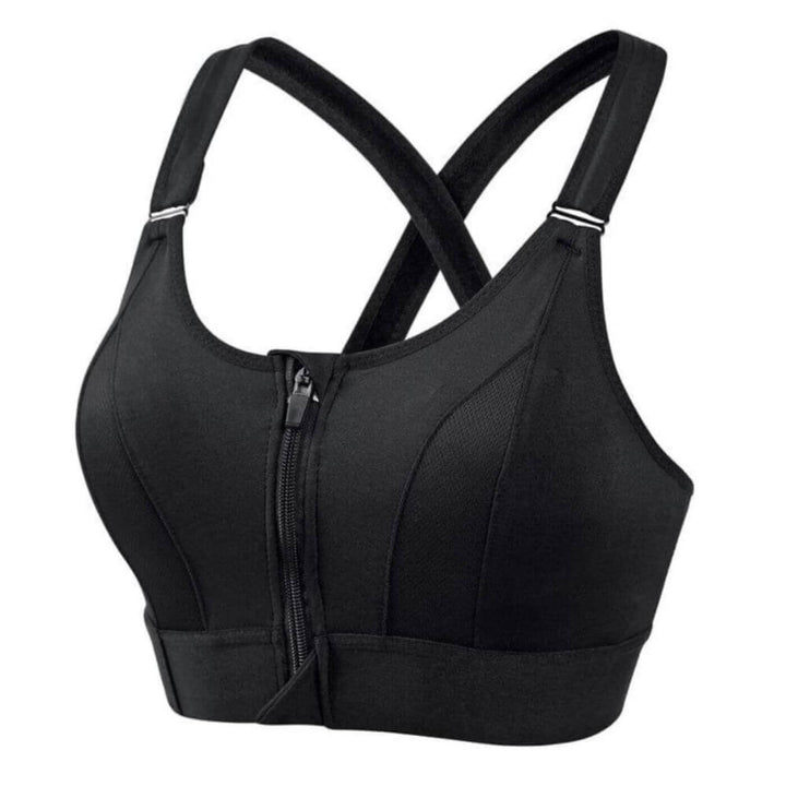 VitaBra™ – Sportbeha met Rits en Push-Up Effect