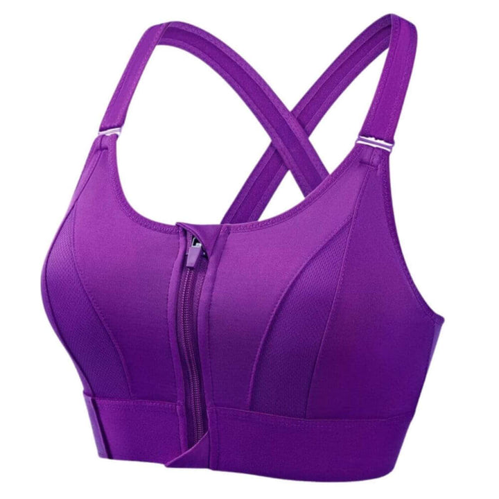 VitaBra™ – Sportbeha met Rits en Push-Up Effect