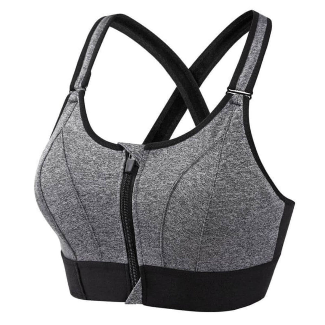 VitaBra™ – Sportbeha met Rits en Push-Up Effect