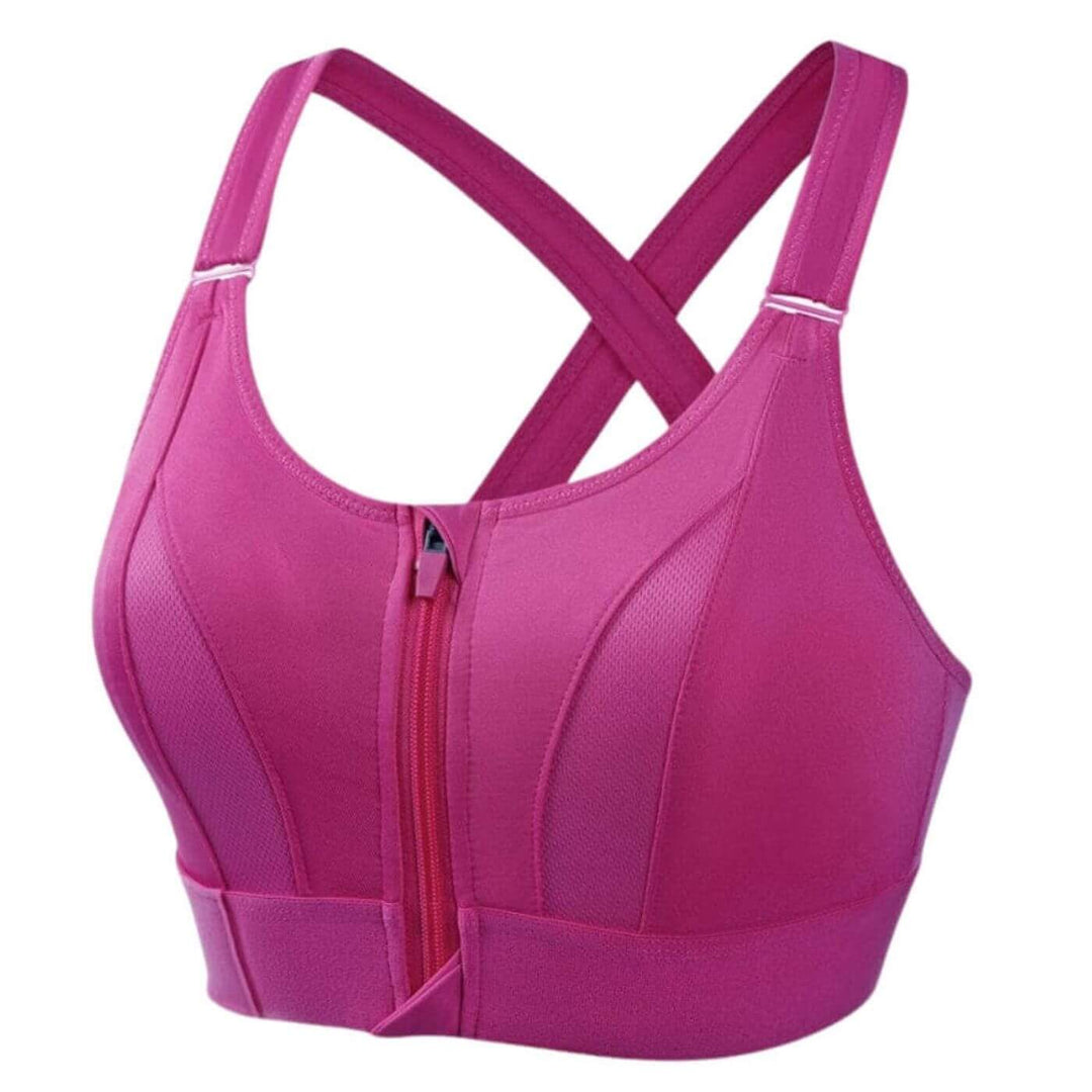 VitaBra™ – Sportbeha met Rits en Push-Up Effect